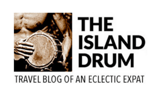 The Island Drum logo