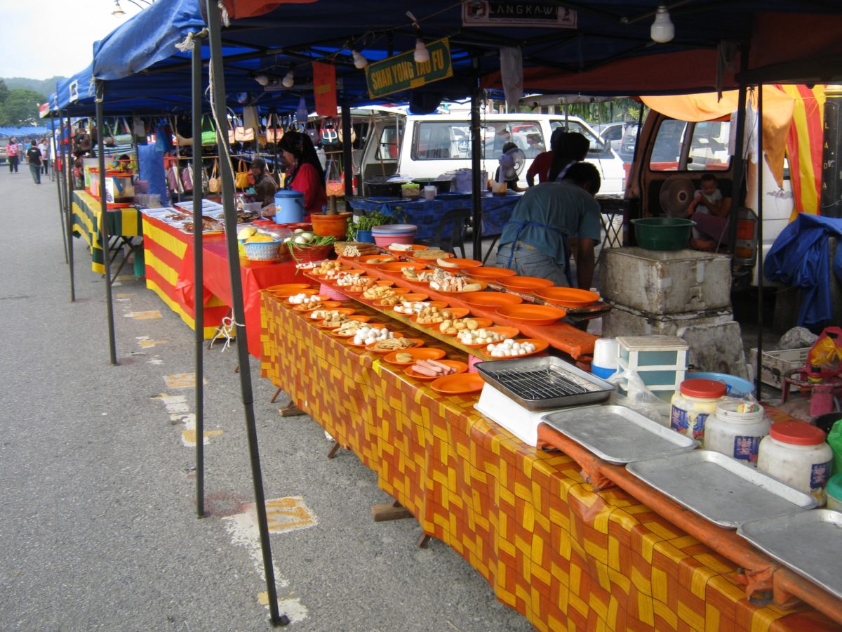Kuah Langkawi Wednesday night market
