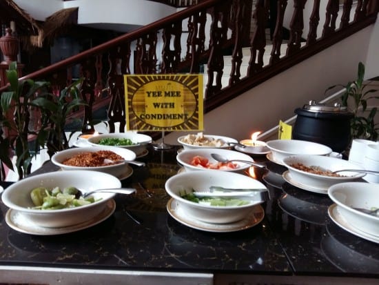 Breakfast buffet at Aseania Resort 