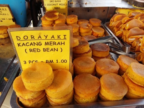 Malaysia night market food
