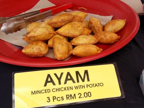 Malaysia night market food