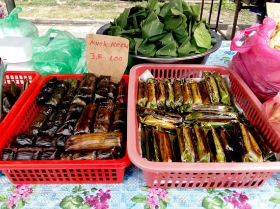 Malaysia night market food