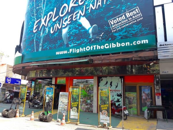 Flight of the Gibbon zipline