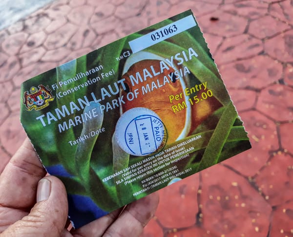 Pulau Tioman Island, Just an Island Hop Away