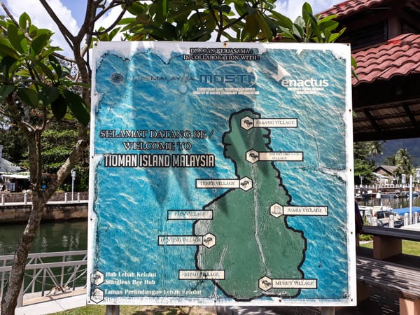 Pulau Tioman Island, Just an Island Hop Away