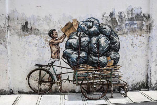 Unique Street Art in Malaysia
