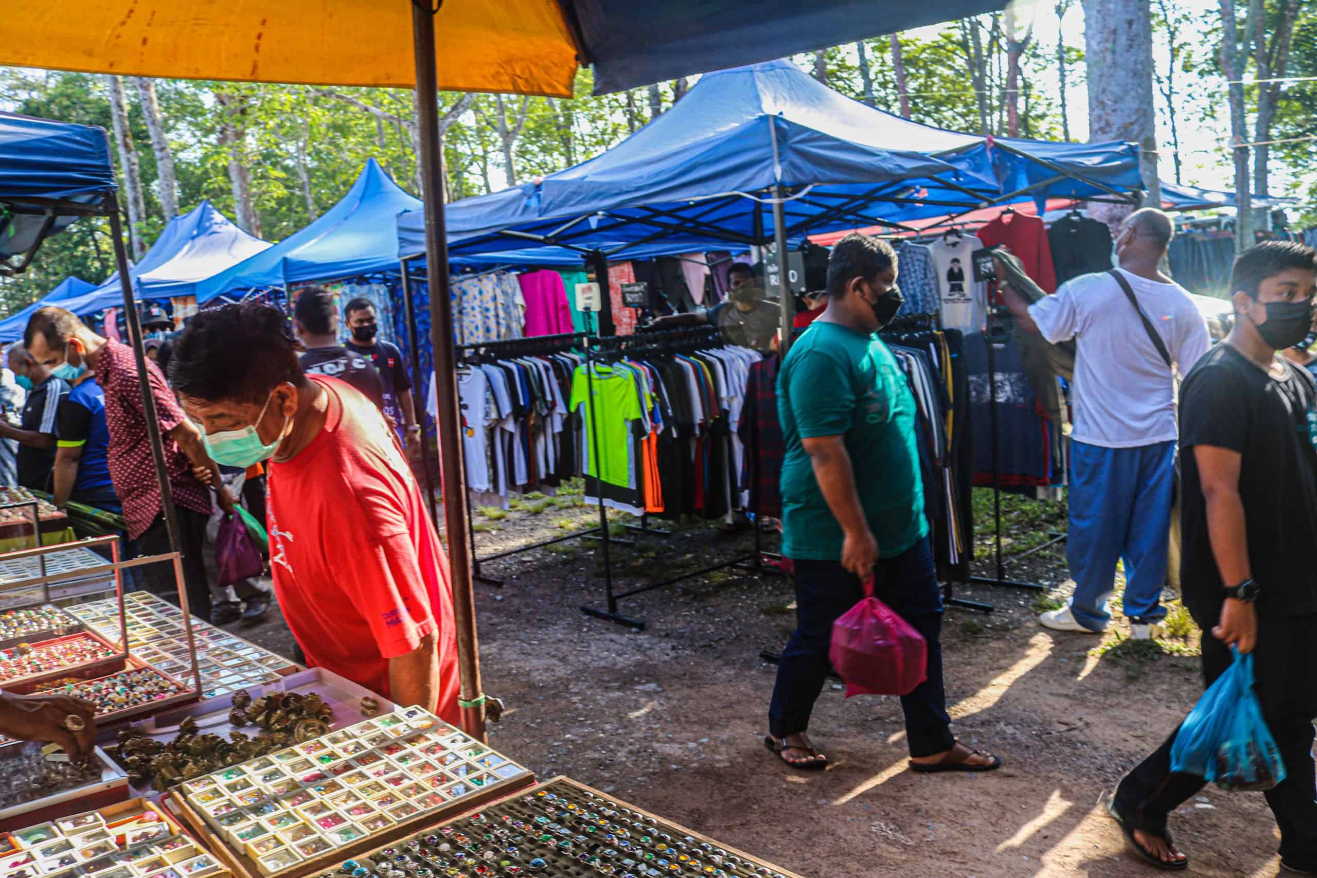 Nat Pokok Getah, King of Perlis Flea Markets
