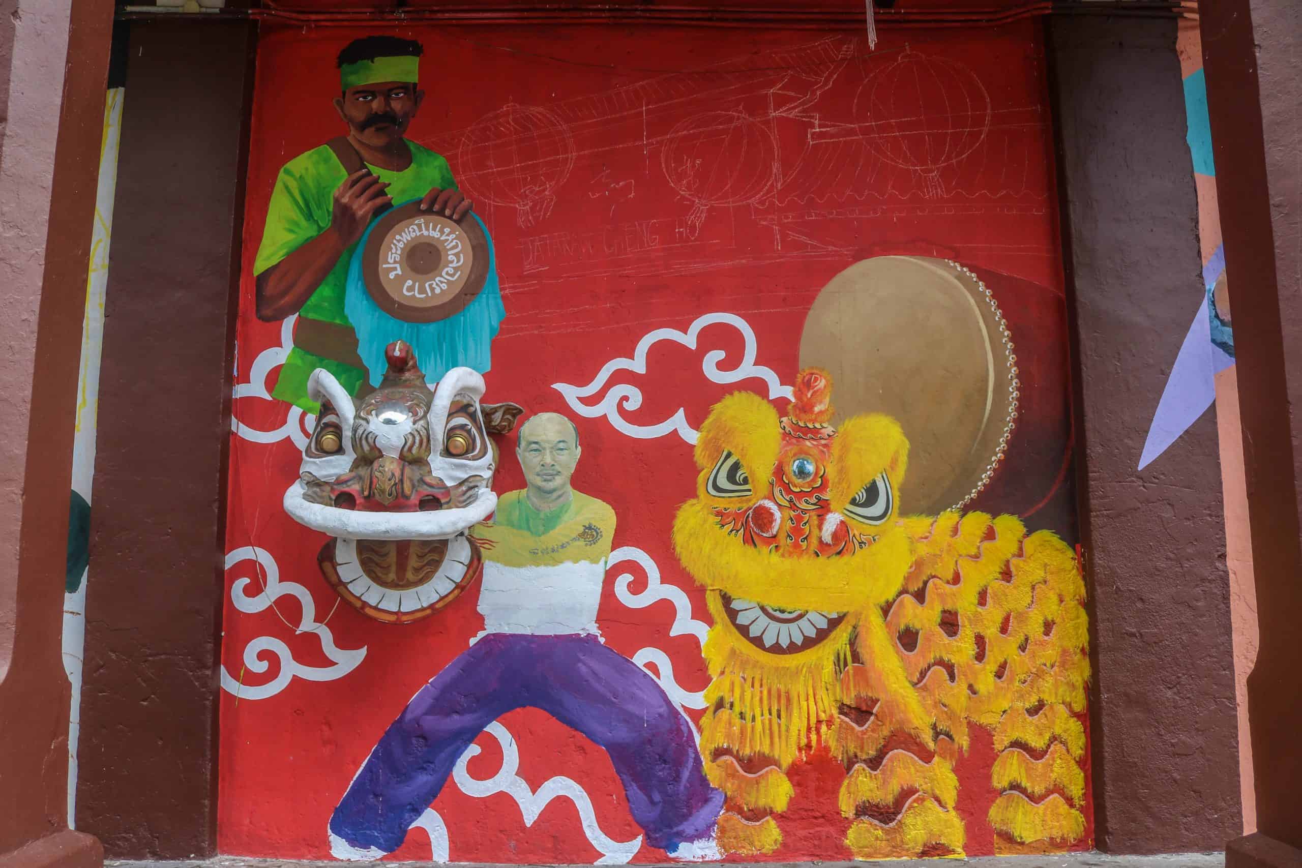 Must See Street Art in Kota Bharu, Malaysia