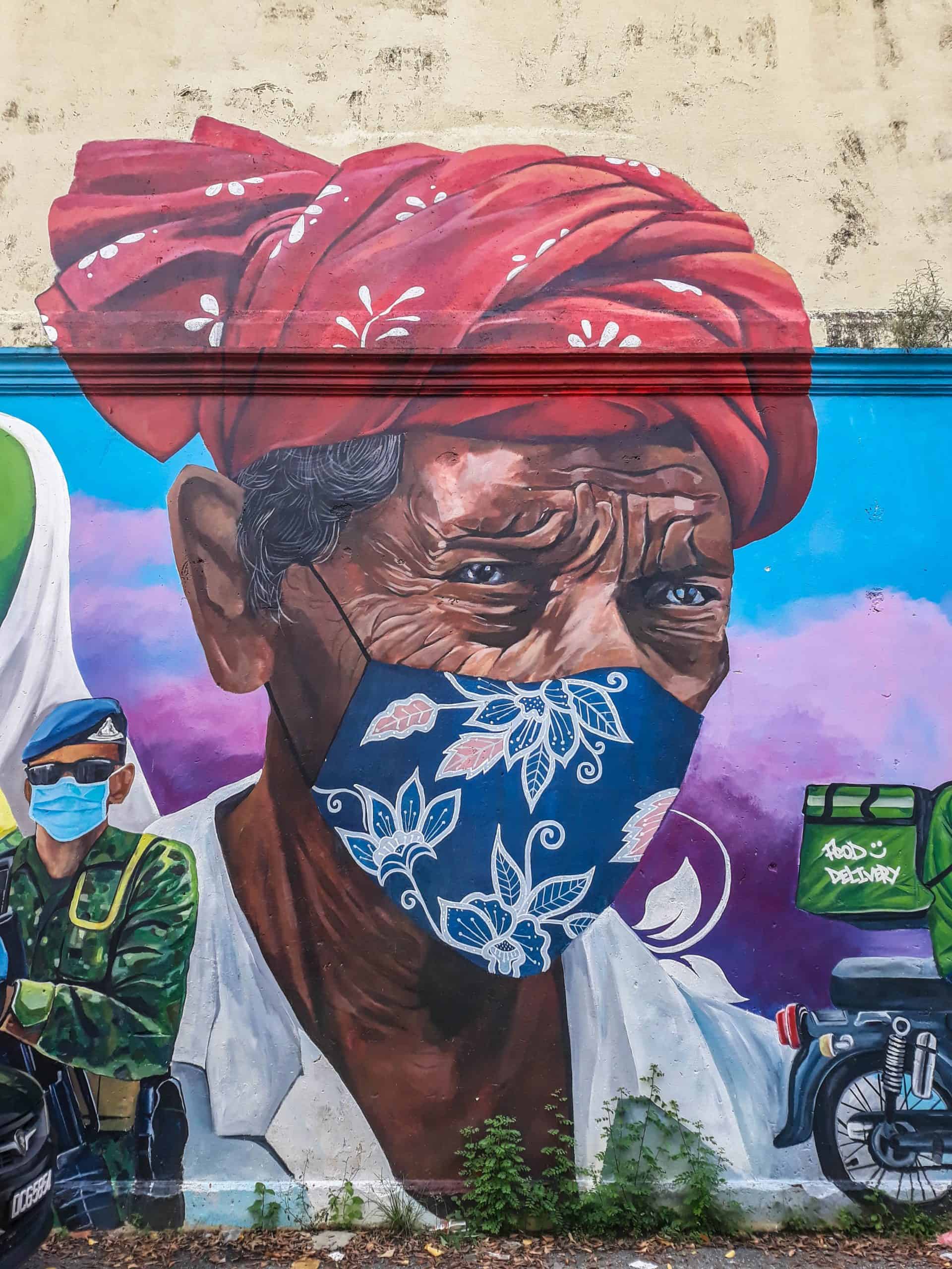 Must See Street Art in Kota Bharu, Malaysia