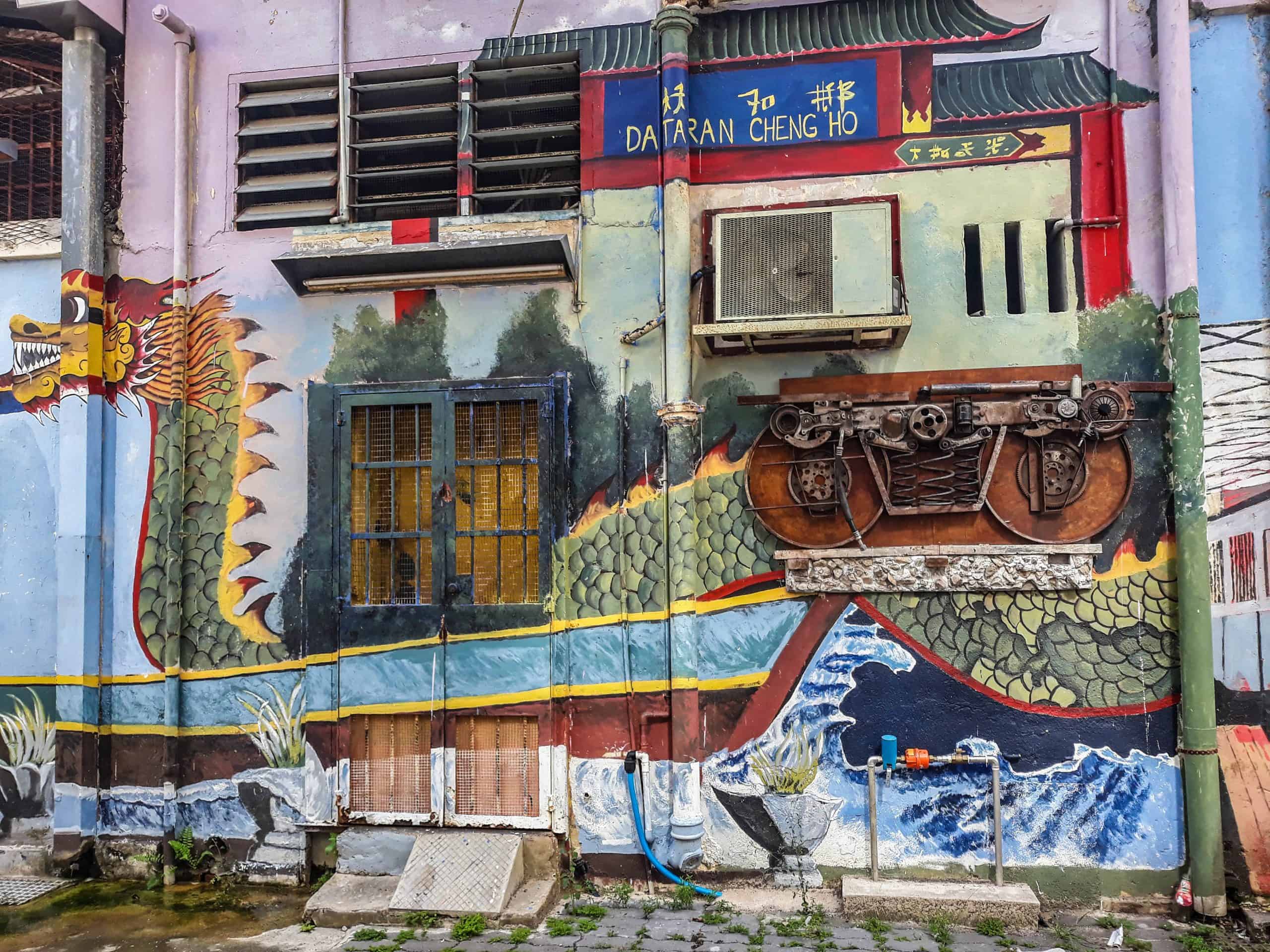Must See Street Art in Kota Bharu, Malaysia