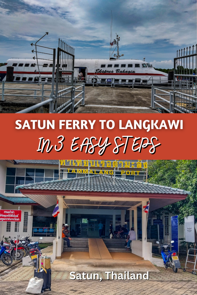 Satun Ferry to Langkawi travel tips