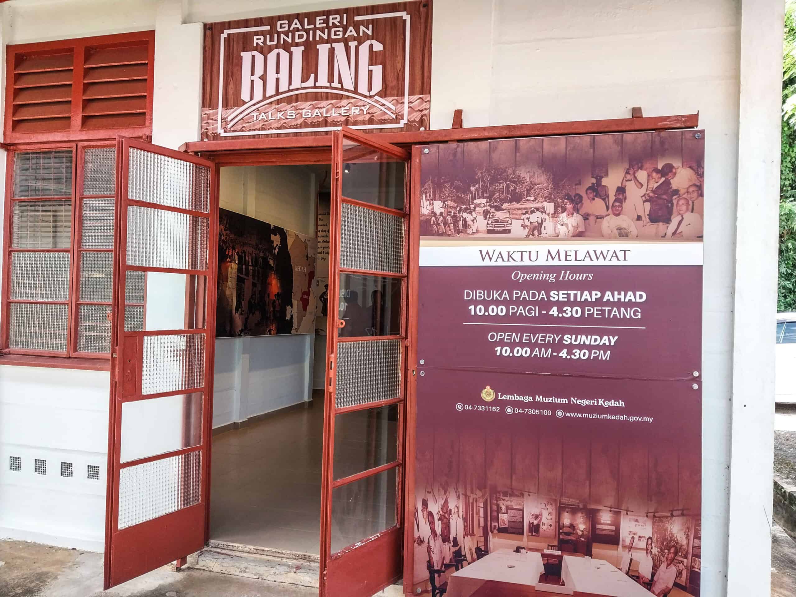 Baling Talks Gallery, a Kedah Must Visit