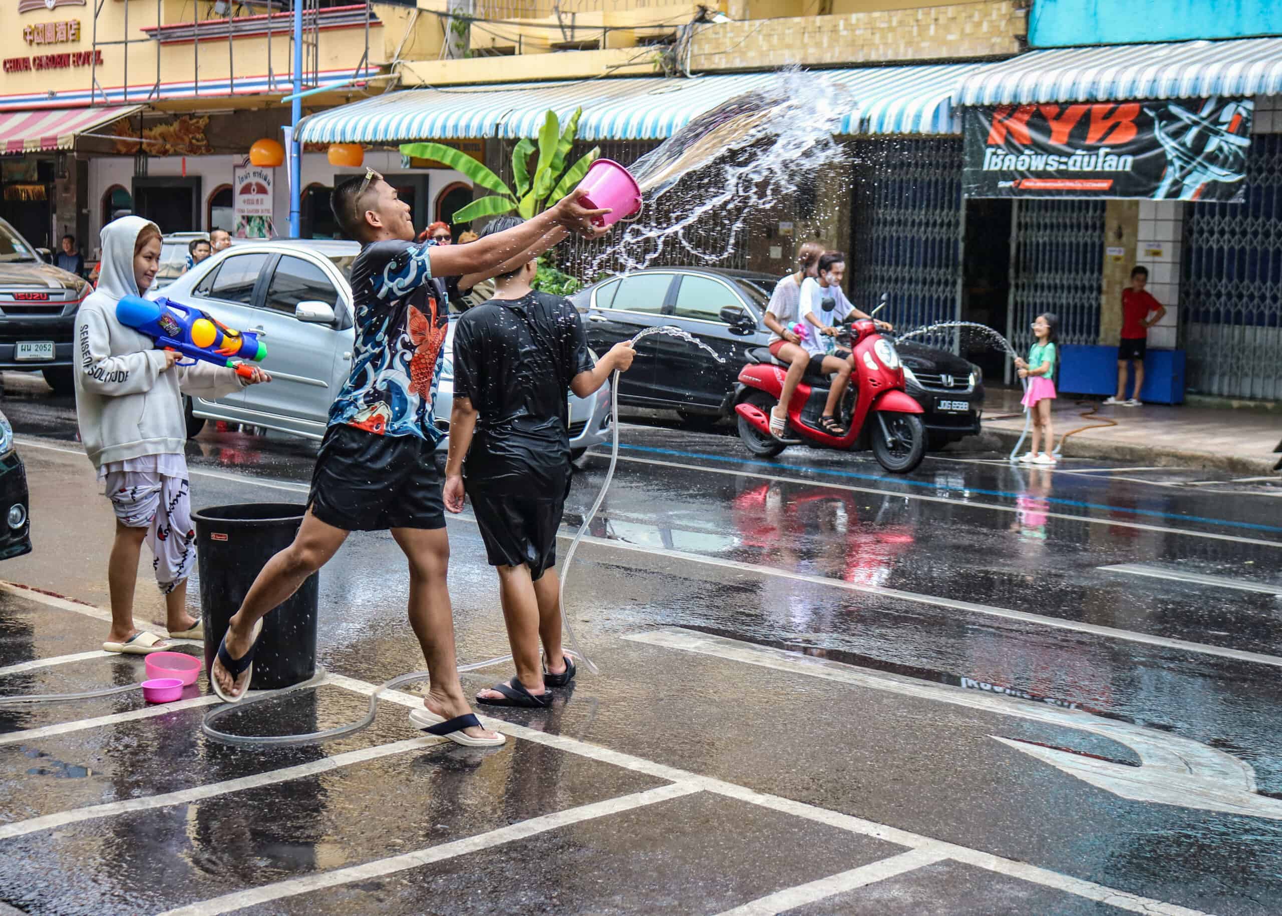 Songkran in Hat Yai