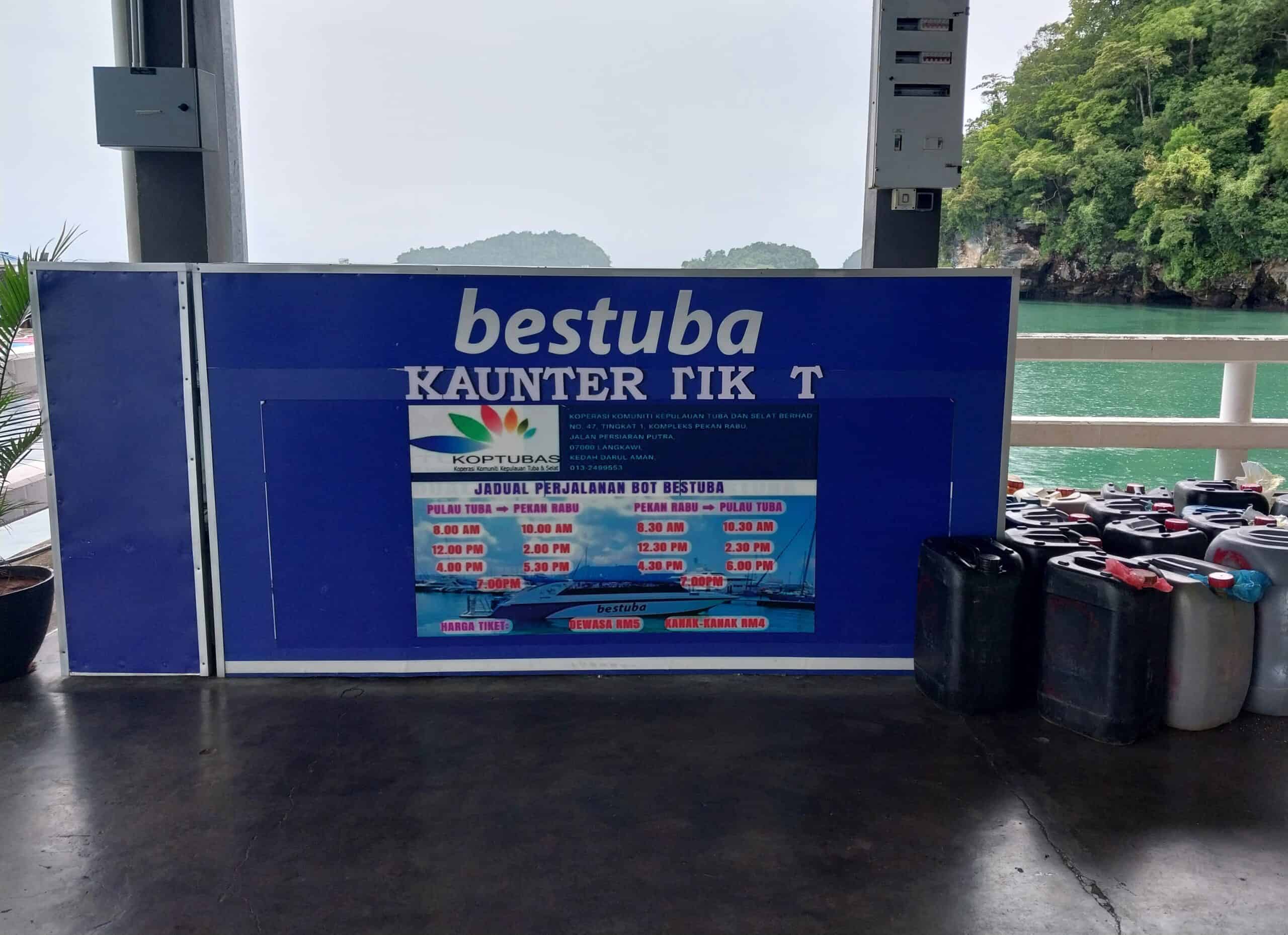 Bestuba Pulau Tuba Island Tours