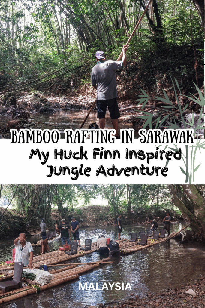 Bamboo Rafting in Sarawak