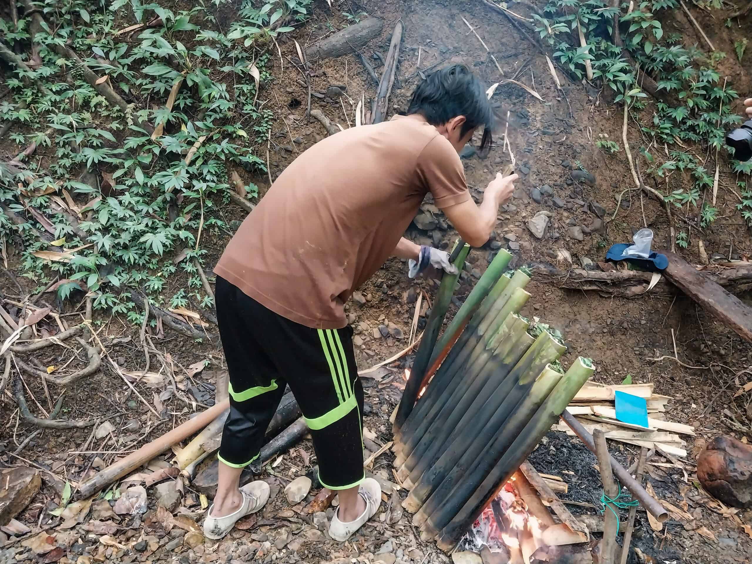 Bamboo Rafting in Sarawak