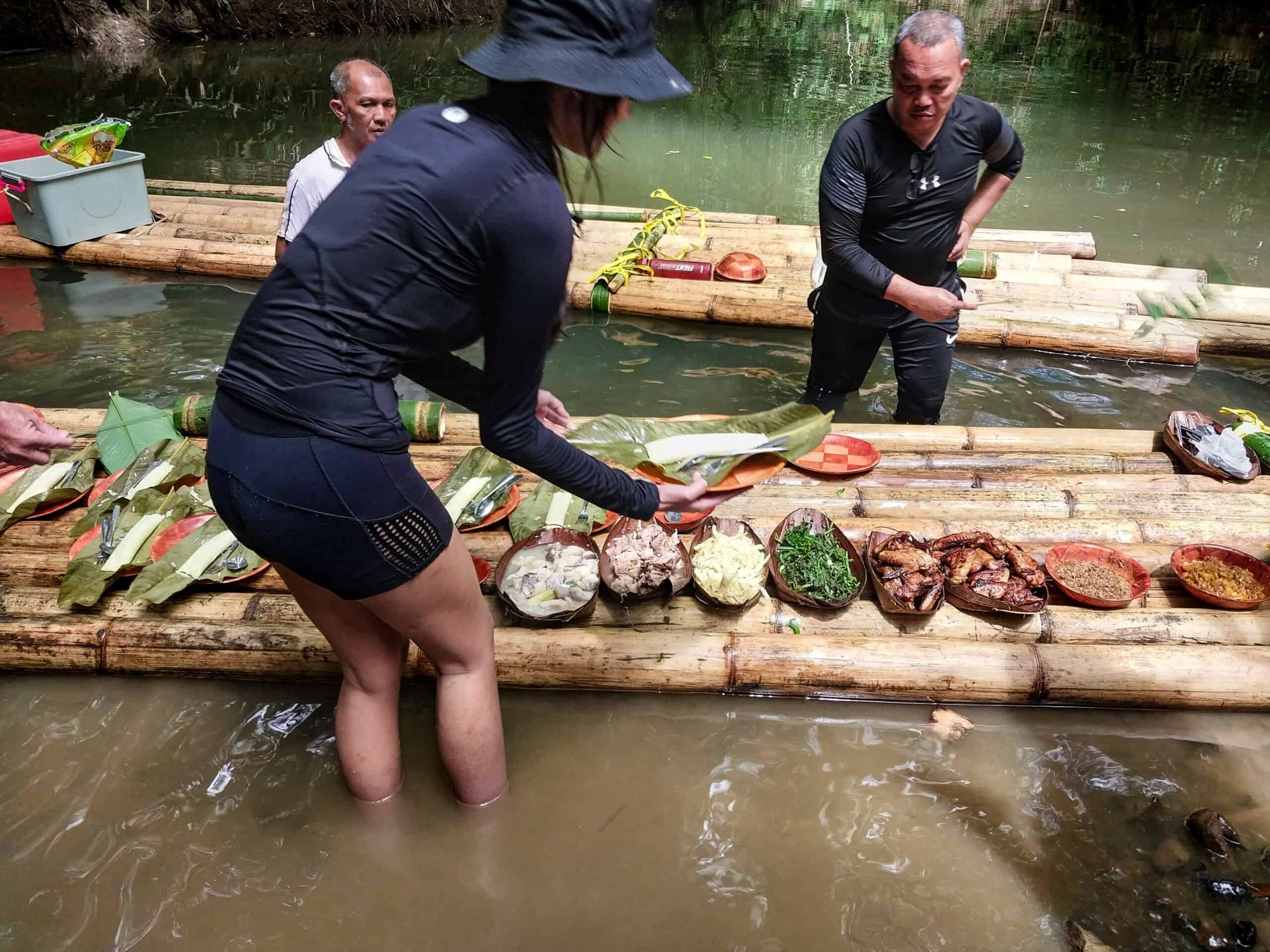 Bamboo Rafting in Sarawak