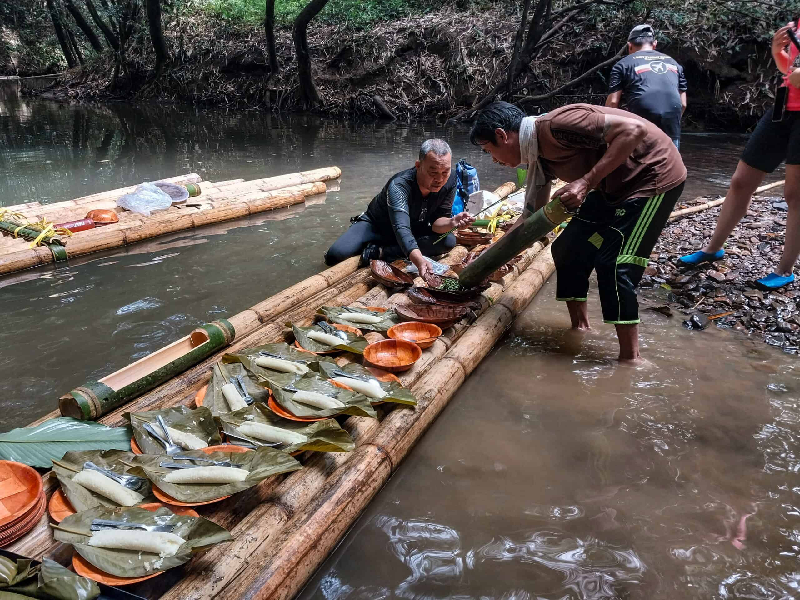 Bamboo Rafting in Sarawak