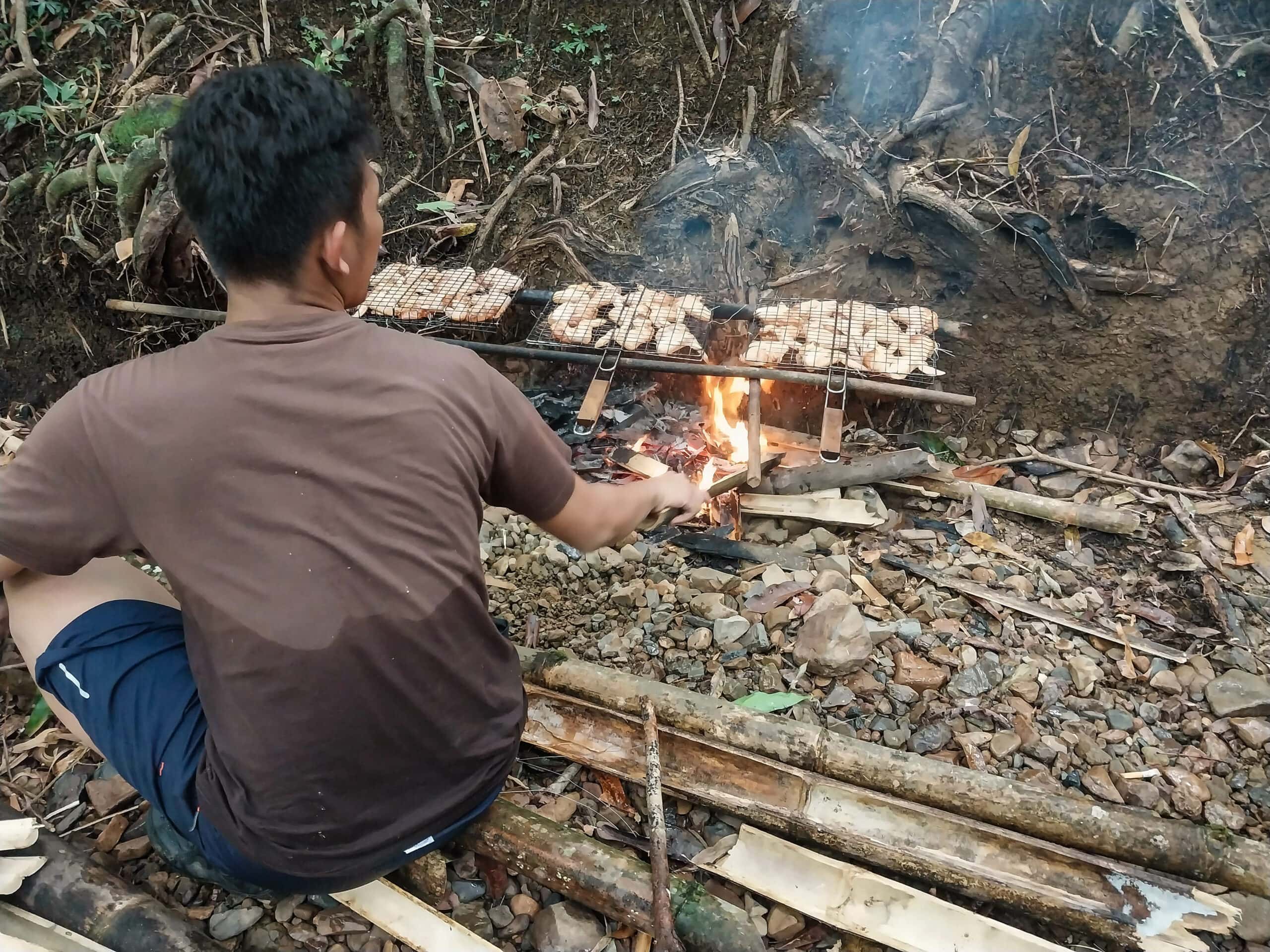 Bamboo Rafting in Sarawak