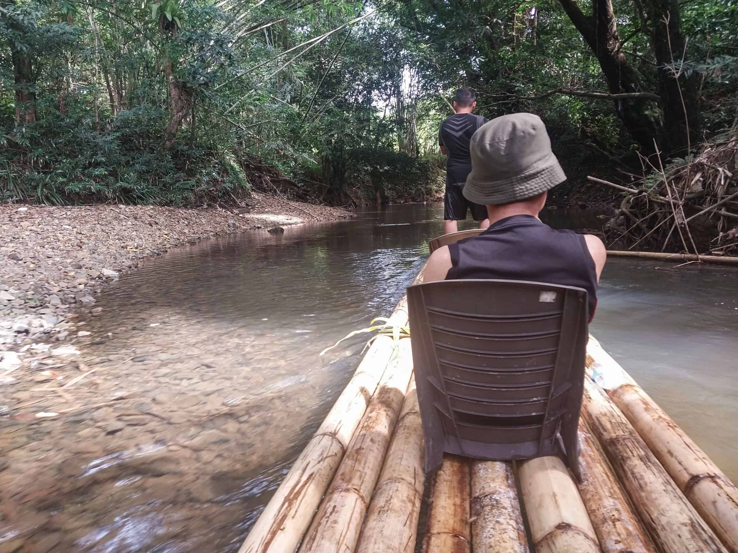 Bamboo Rafting in Sarawak