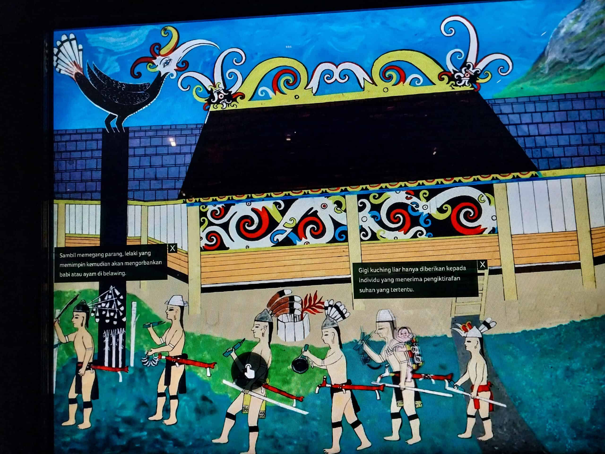 Visiting Kuching’s Borneo Cultures Museum