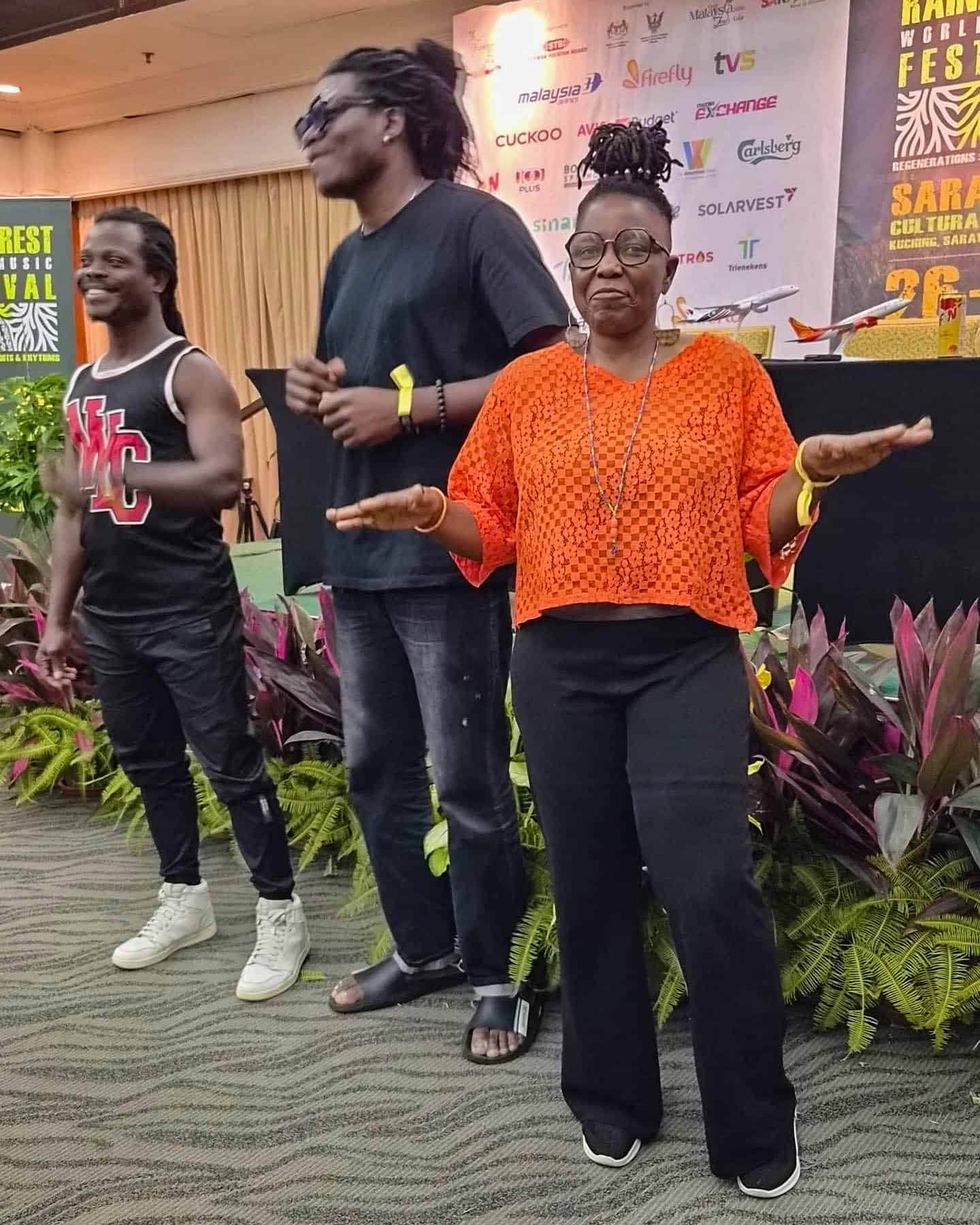 I had to double check my press conference notes when I saw them on stage because they had completely transformed from their day-to-day personas. To steal a cheesy word, I was mesmerized by their performances.